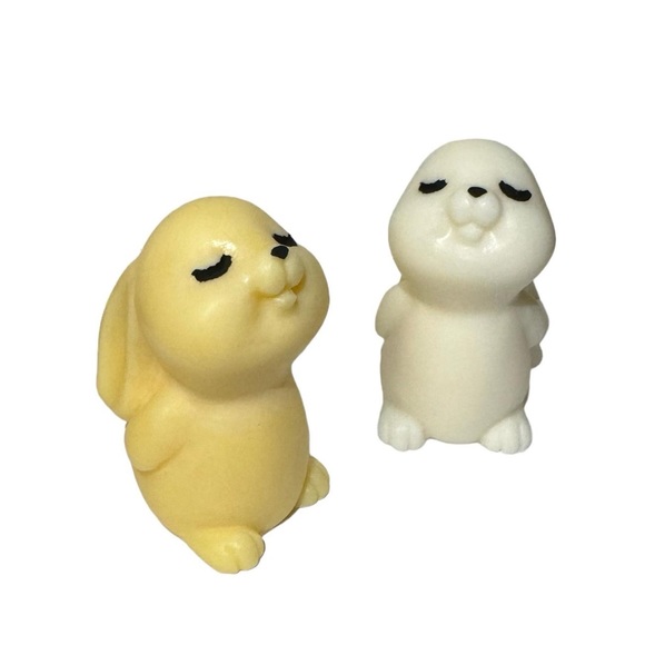 Easter Bunny Candles Multicolored - Picture 2 of 8